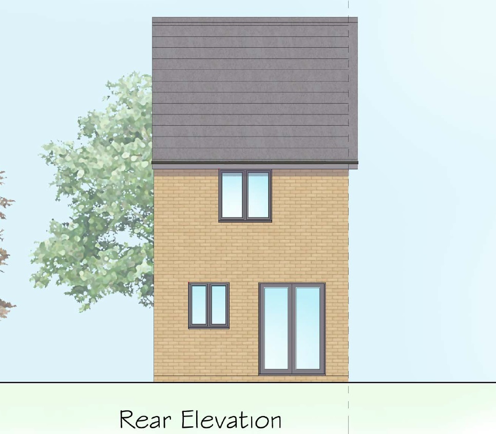 Type B 2 Bed Rear Elevation