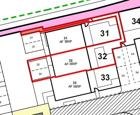 Oakfields “Type 1001” 3 Bed Mid Terrace (Plot 32)