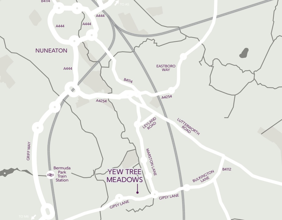 Yew Tree Meadows – “Rosemary”  2 Bed Mid Terrace (Plots 569 & 570)