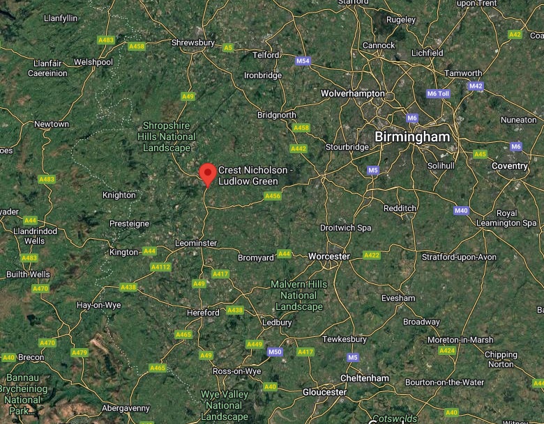 Ludlow Green – “AH2B”  2 Bed Semi Detached (Plots 85 & 86)