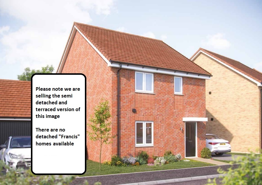 Bamford Park – “Francis” 3 Bed Semi Detached (Plots 79 80 81 & 82)