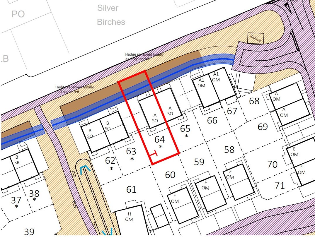 Cherry Orchard “Wellington” 2 Bed Semi Detached House (Plots 64 & 65)