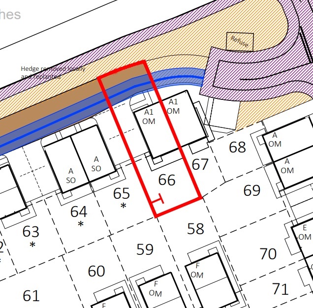 Cherry Orchard – “Adrianna”  2 Bed Semi Detached House (Plots 66 & 67)
