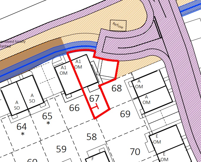 Cherry Orchard – “Adrianna”  2 Bed Semi Detached House (Plots 66 & 67)