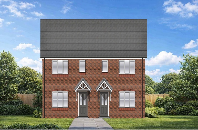 The Green Rushwick – 3 Bed Semi Detached (Plots 71 & 72)